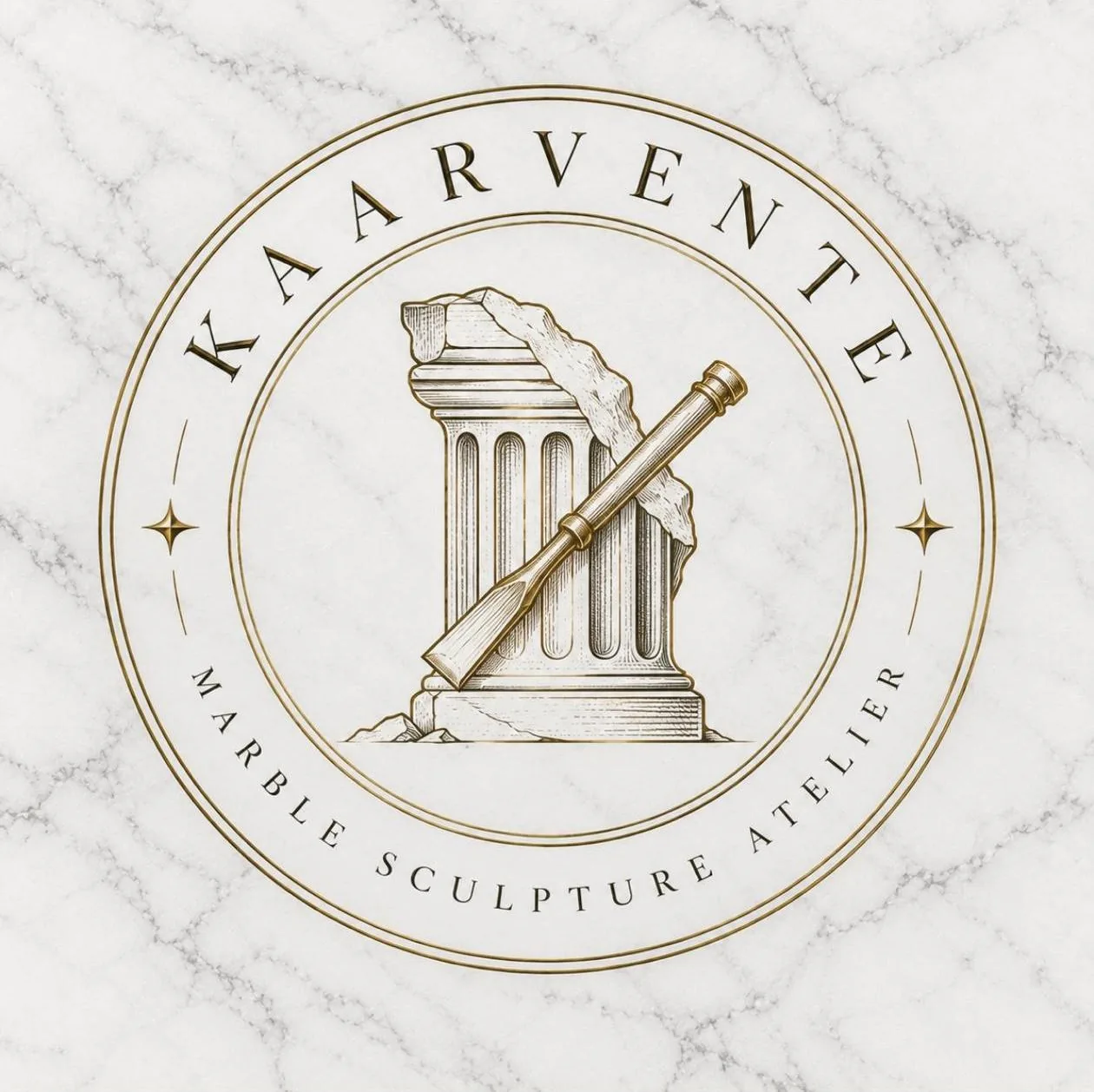 Kaarvente Marble Sculpture Atelier emblem